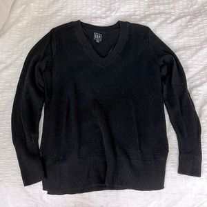 Gap merino wool blend v-neck sweater